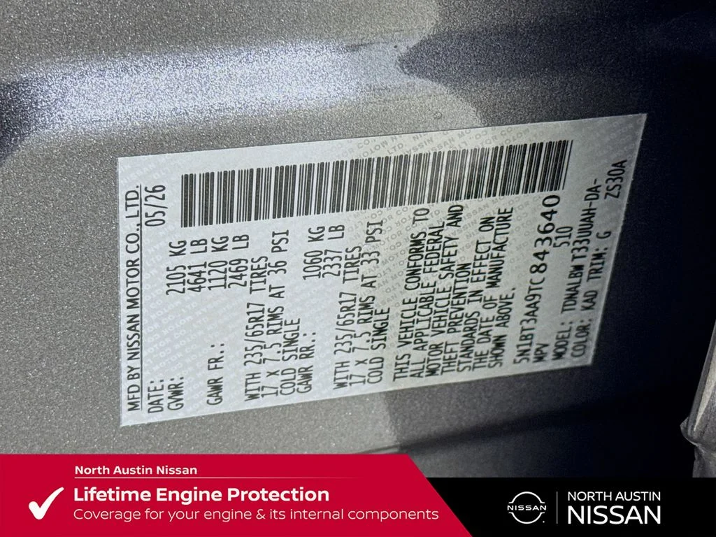 New 2026 Gray Nissan S image 38