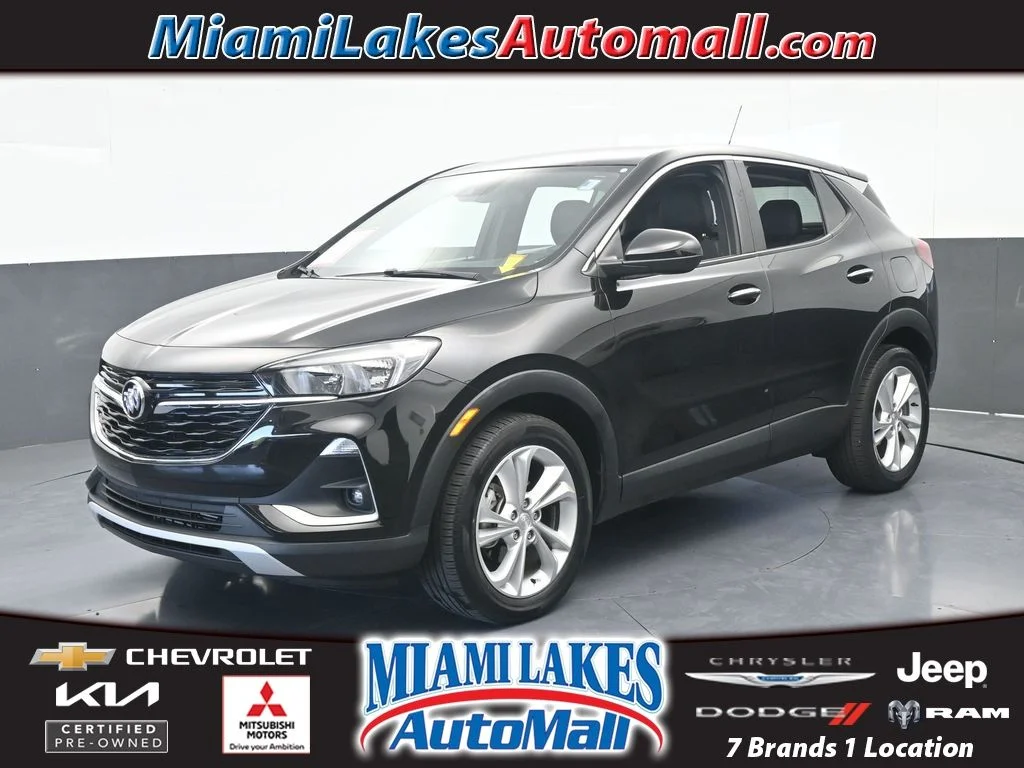 Used 2023 Ebony Twilight Metallic Buick Preferred image 1