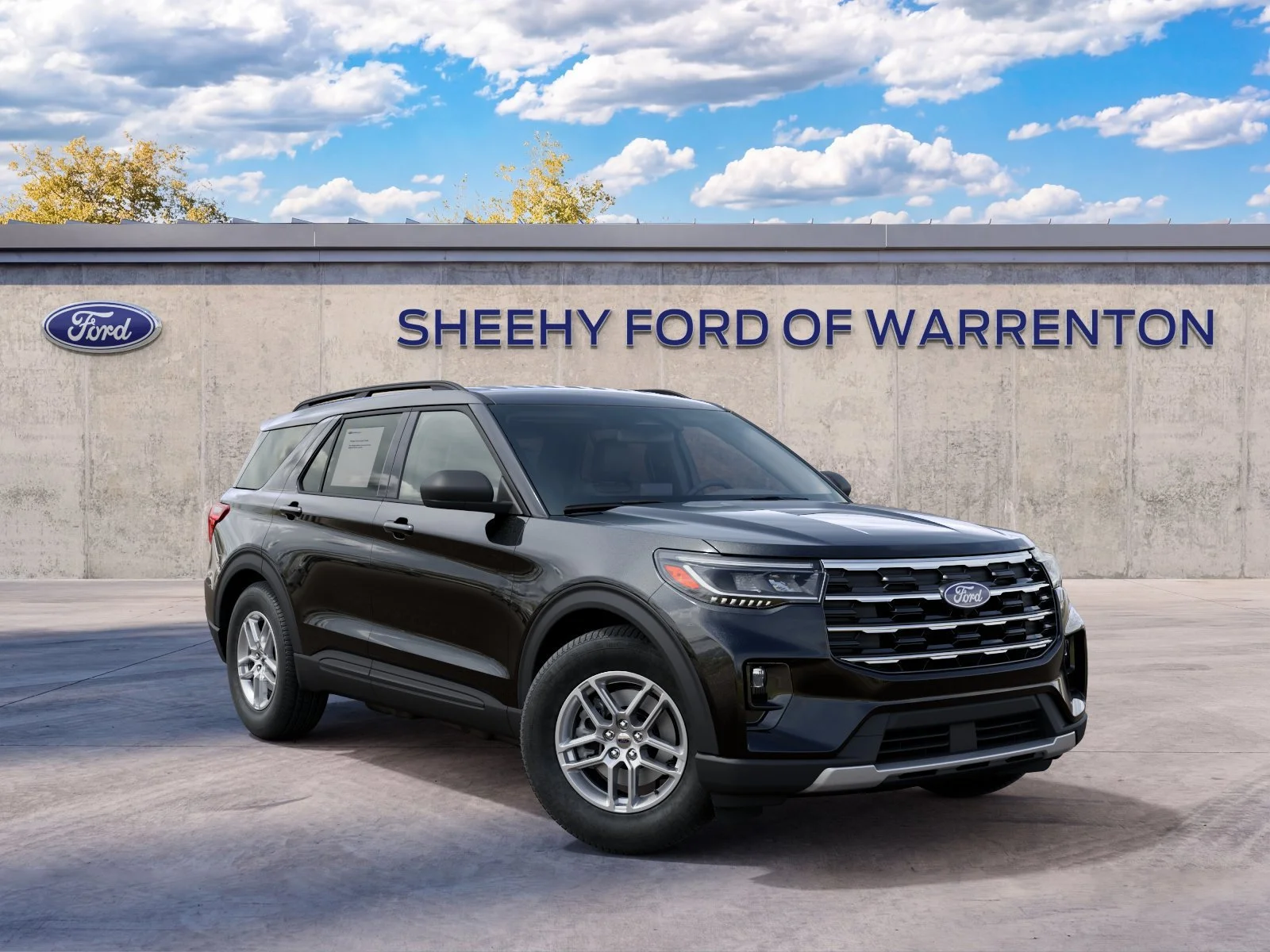 New 2027 Agate Black Metallic Ford Active image 1