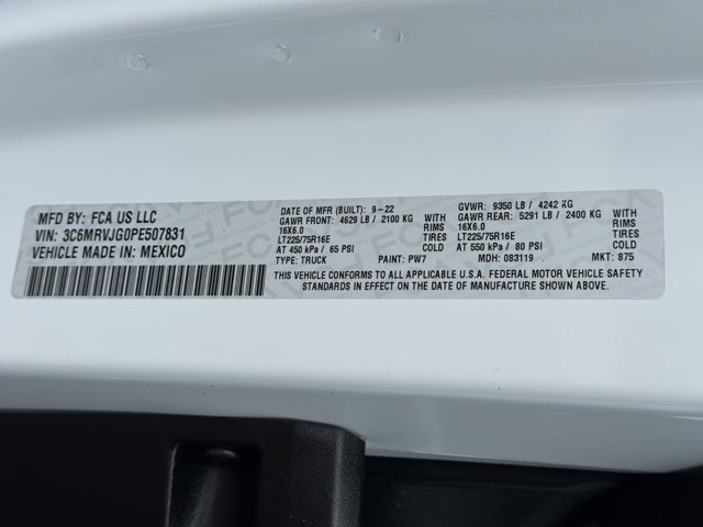 Used 2023 Bright White Clearcoat Ram  image 27