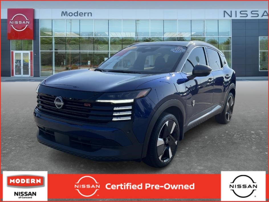 Used 2025 Deep Blue Pearl/Gun Metallic Nissan SR image 1