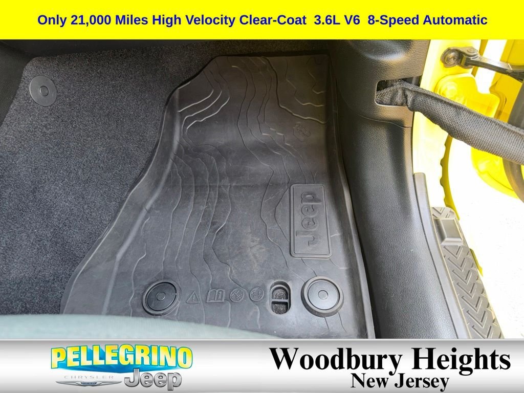 Certified Used 2022 Yellow Jeep Unlimited High Tide image 28