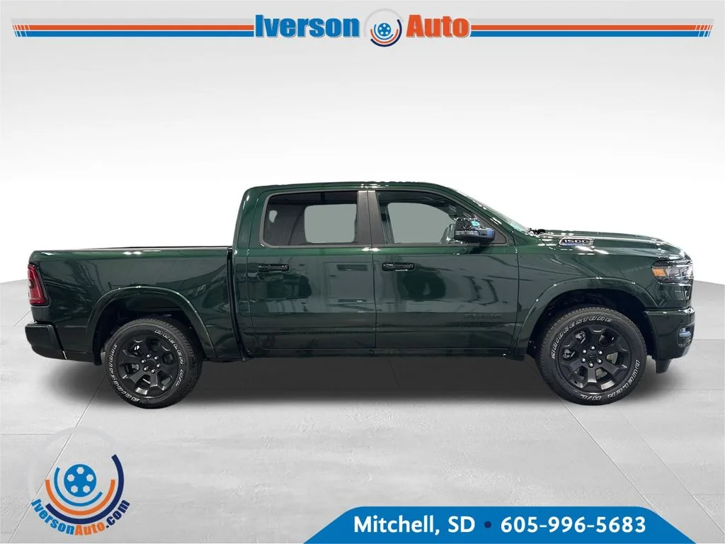 New 2026 Serrano-Green Metallic Exterior Paint RAM Big Horn image 8