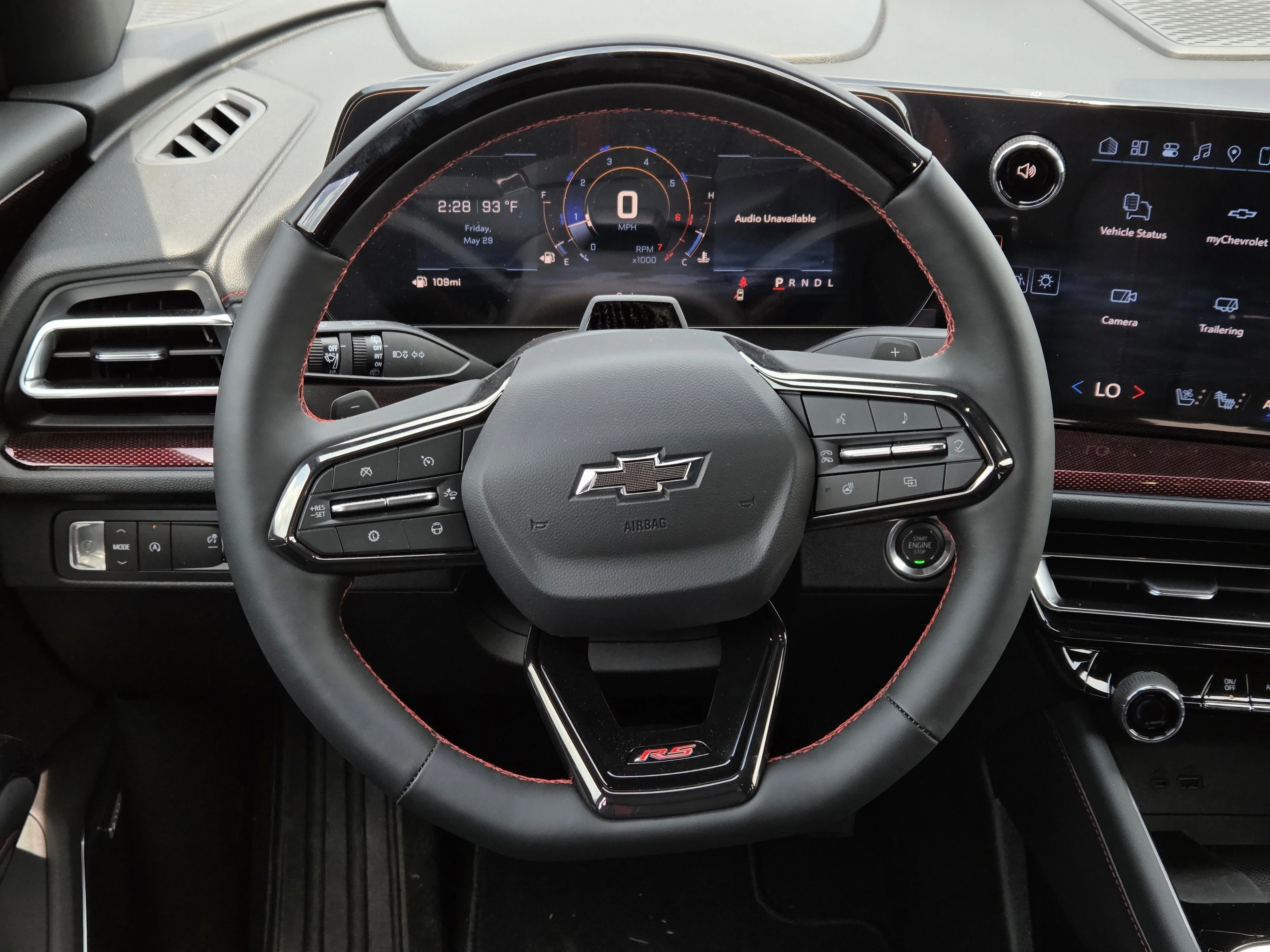 New 2026 Radiant Red Tintcoat Chevrolet FWD RS image 25