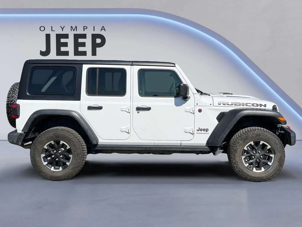 Used 2025 White Jeep Rubicon image 7