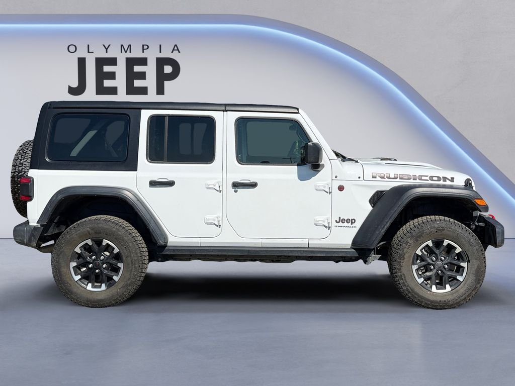 Used 2025 White Jeep Rubicon image 7