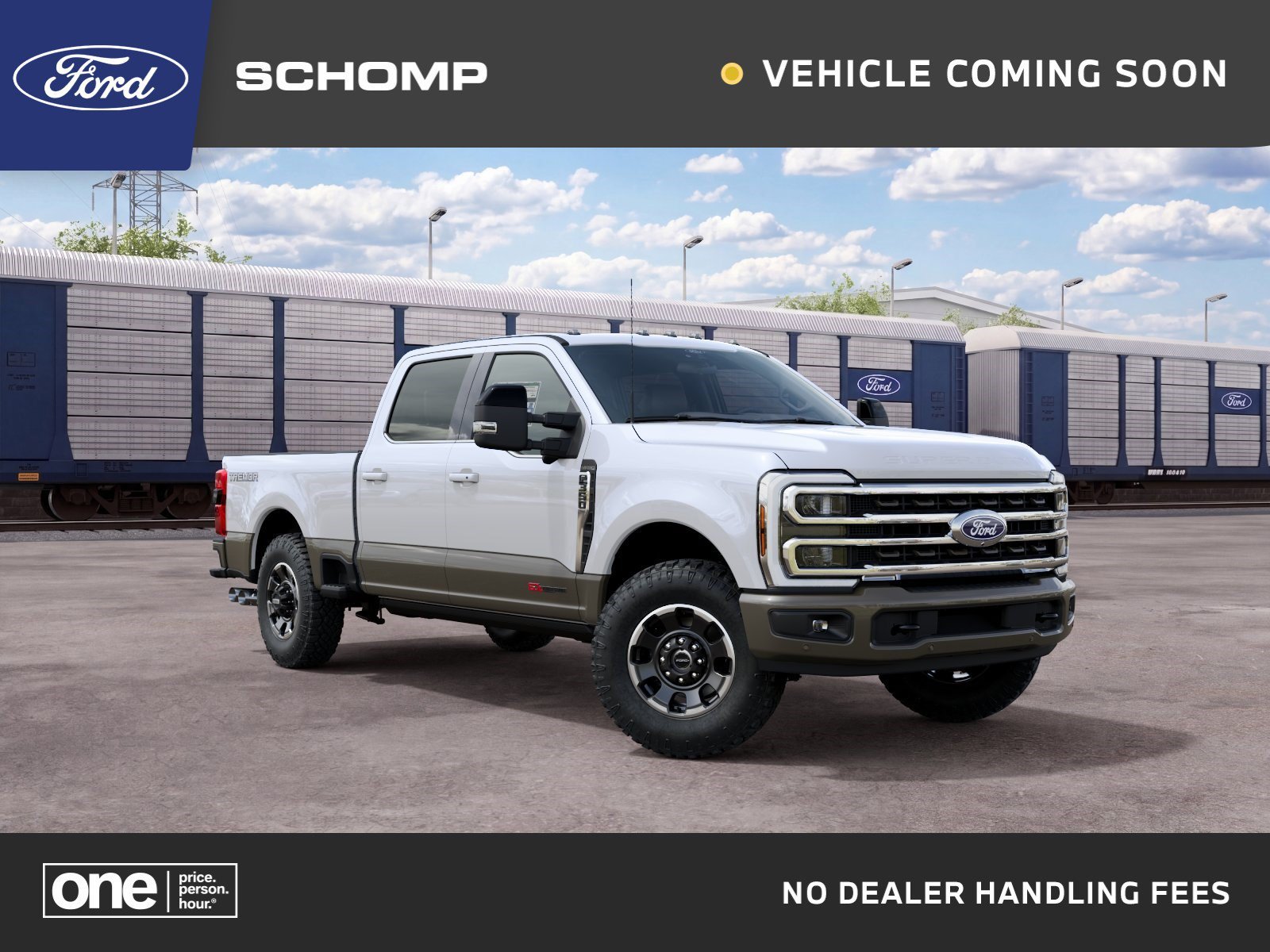 New 2027 Star White Metallic Tri-Coat Ford King Ranch image 1