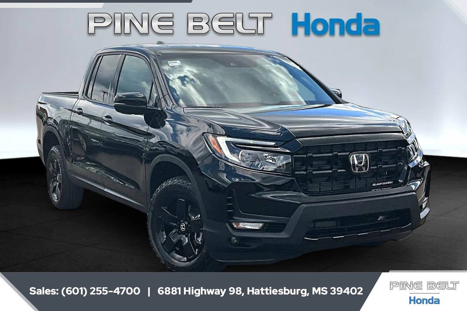 New 2026 Crystal Black Pearl Honda Black Edition image 1