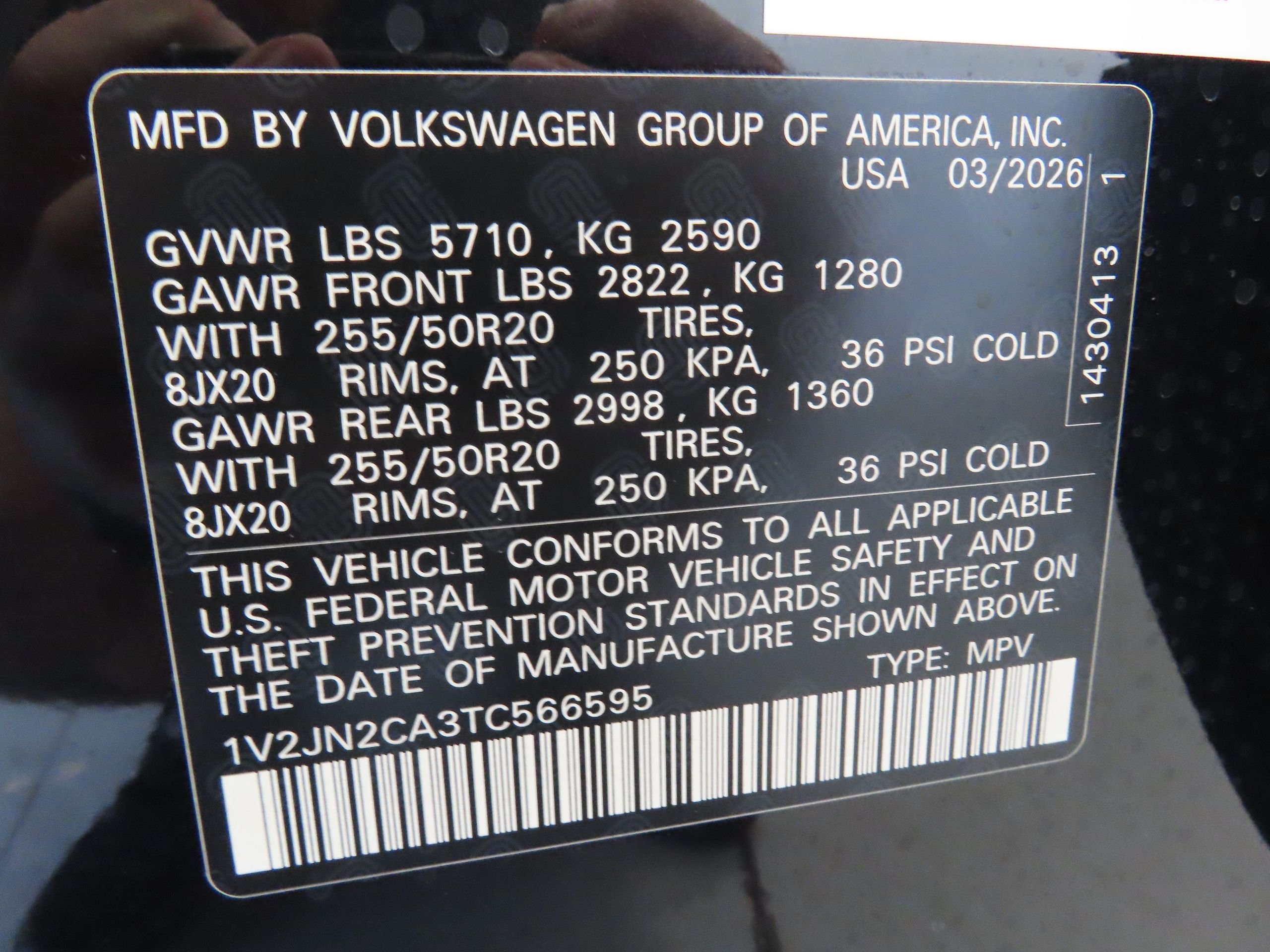 New 2026 Black Volkswagen 2.0T SE w/Technology image 29