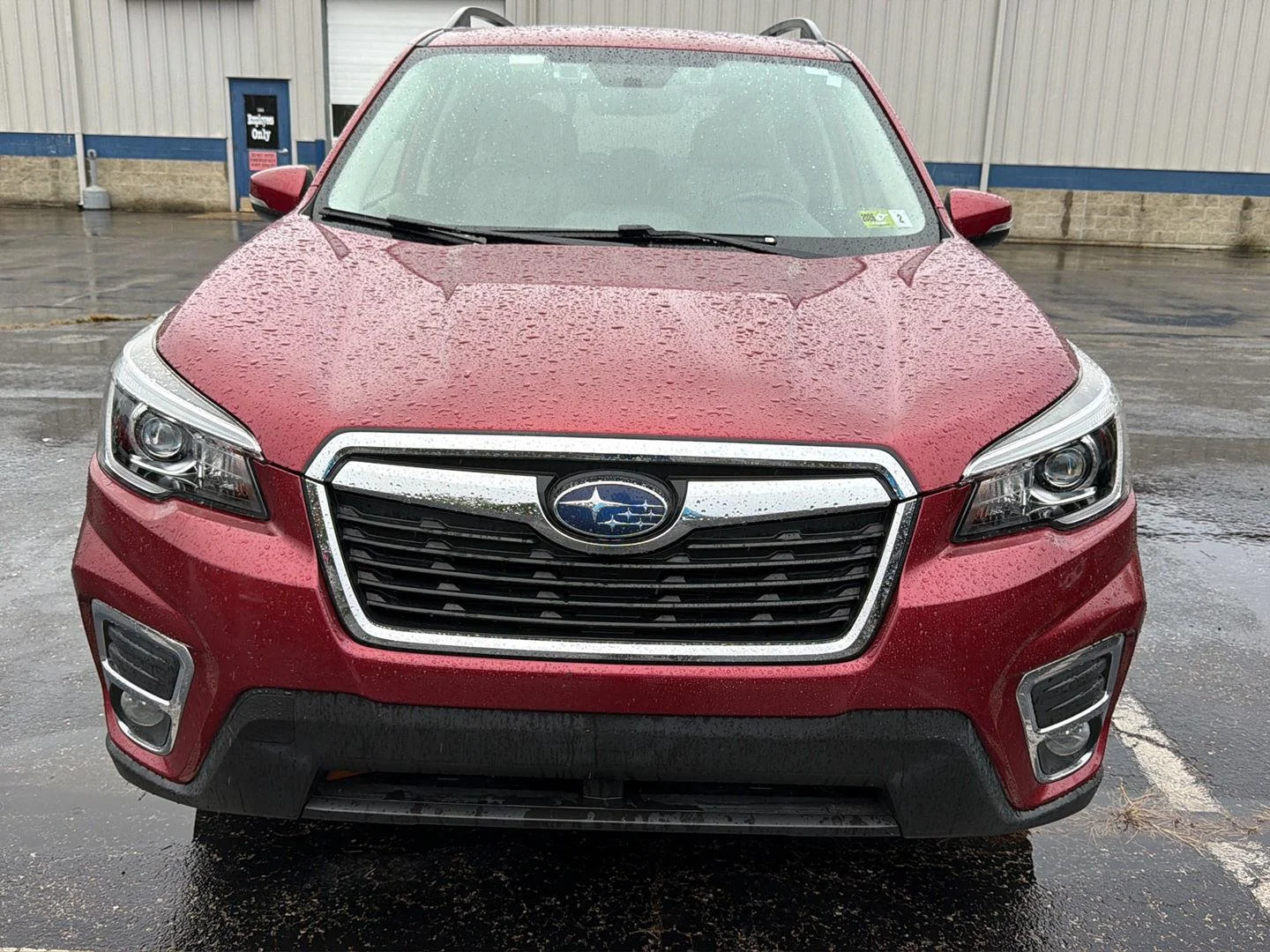 Used 2020 Crimson Red Pearl Subaru Limited image 2