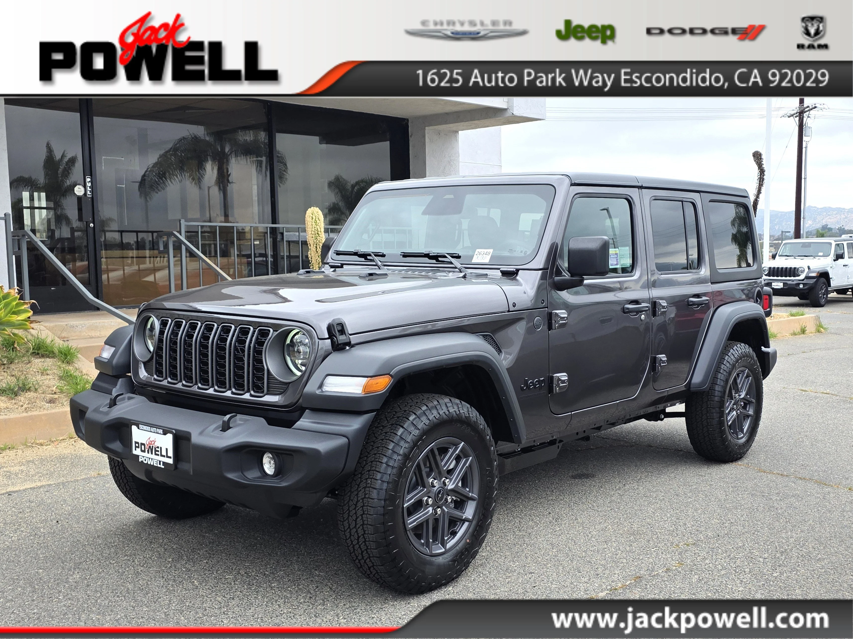 New 2026 Crystal Metallic Jeep Sport S image 1