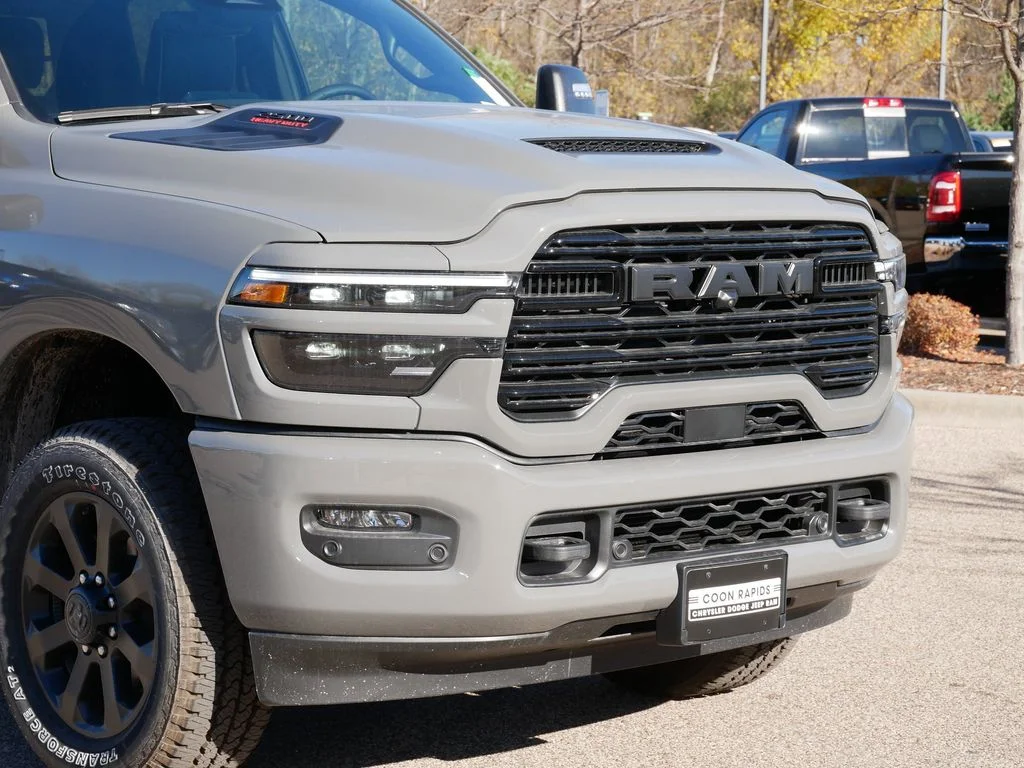 New 2026 Ceramic Gray Clear-Coat Exterior Paint Ram Laramie image 3