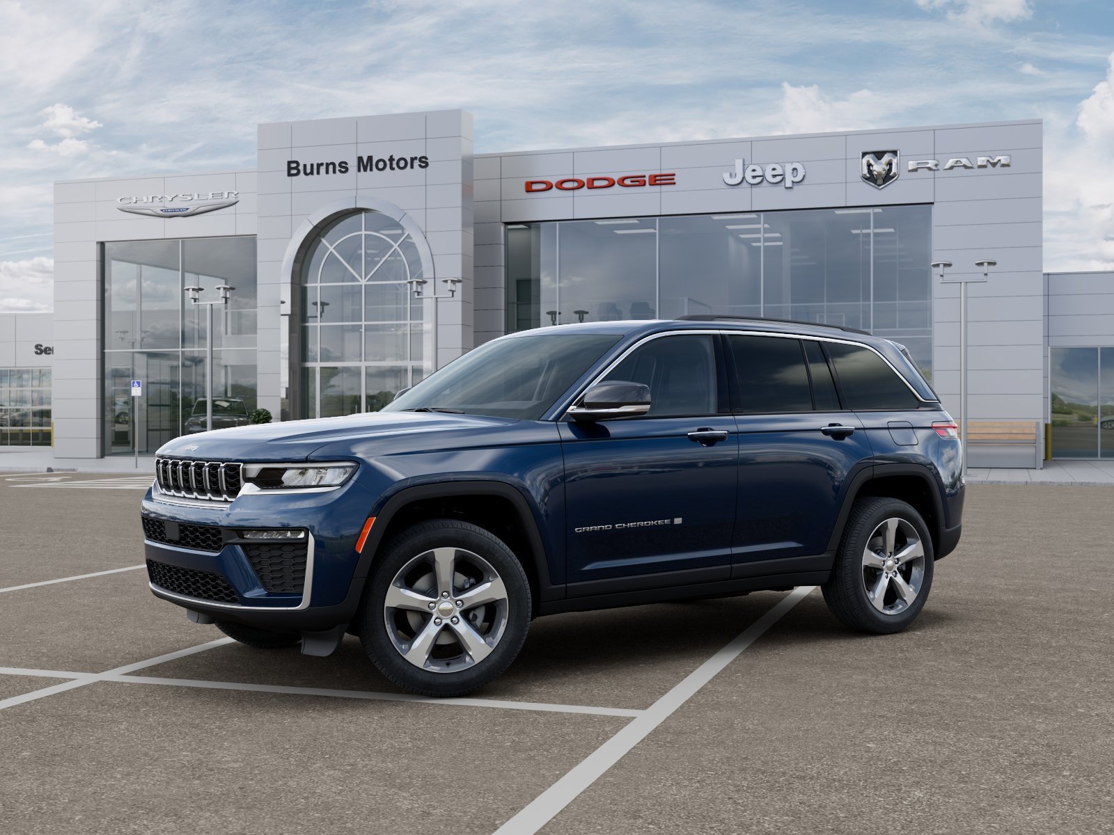 New 2026 Fathom Blue Pearl-Coat Exterior Paint Jeep Limited image 2