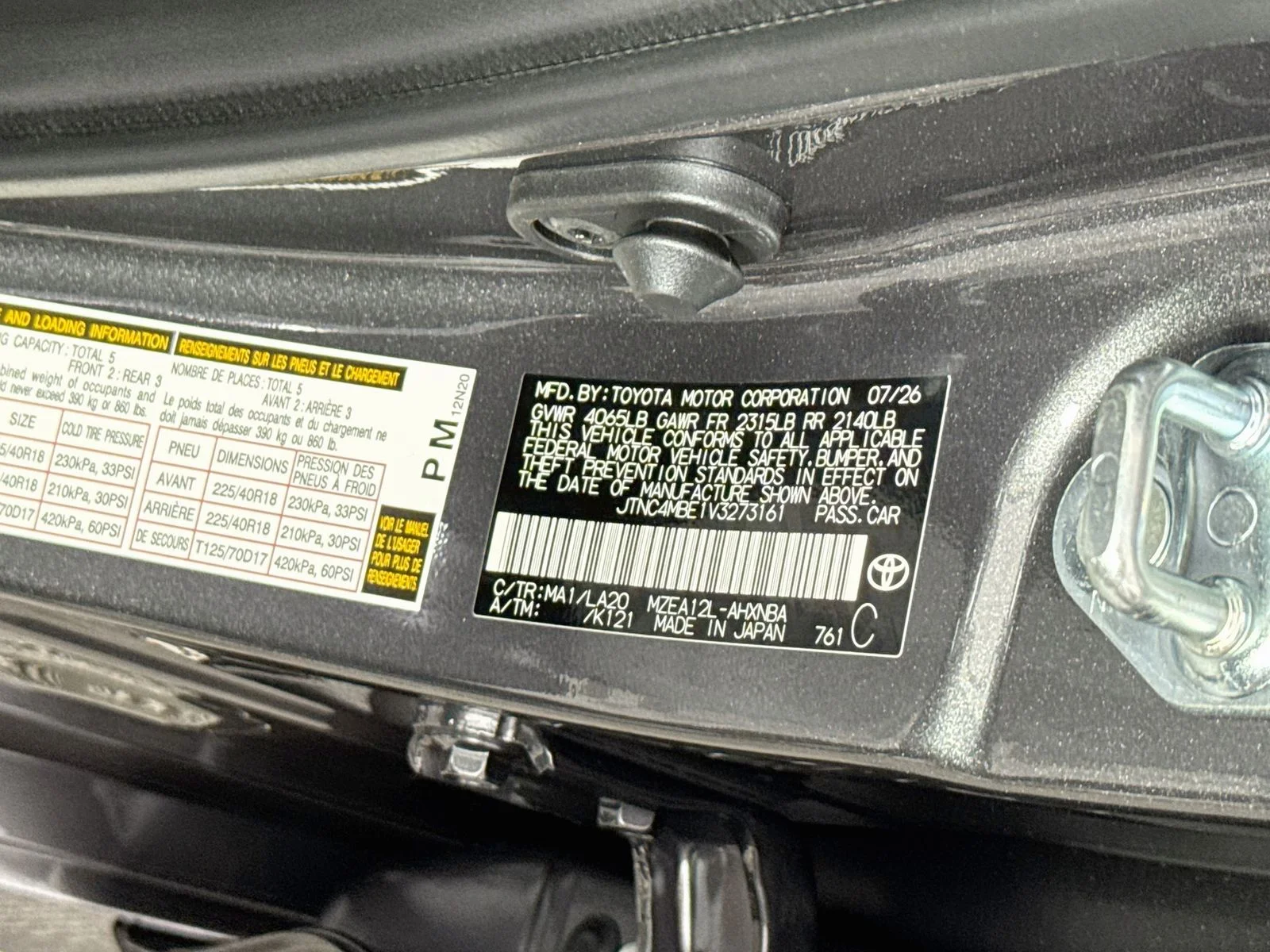 New 2027 Magnetic Gray Metallic with Black roof <sup>1</sup> Toyota  XSE image 18
