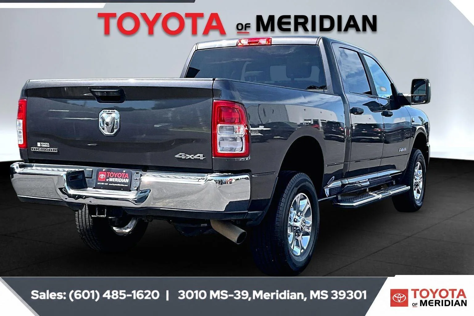 Used 2023 Granite Crystal Metallic Clearcoat Ram Big Horn image 11