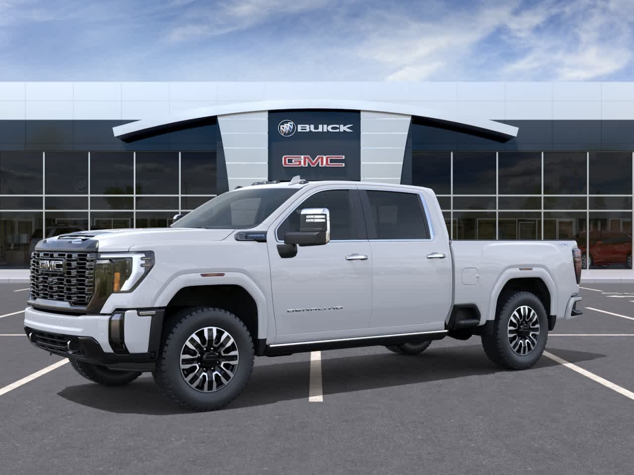 New 2026 Glacier White Tricoat GMC Denali Ultimate image 2