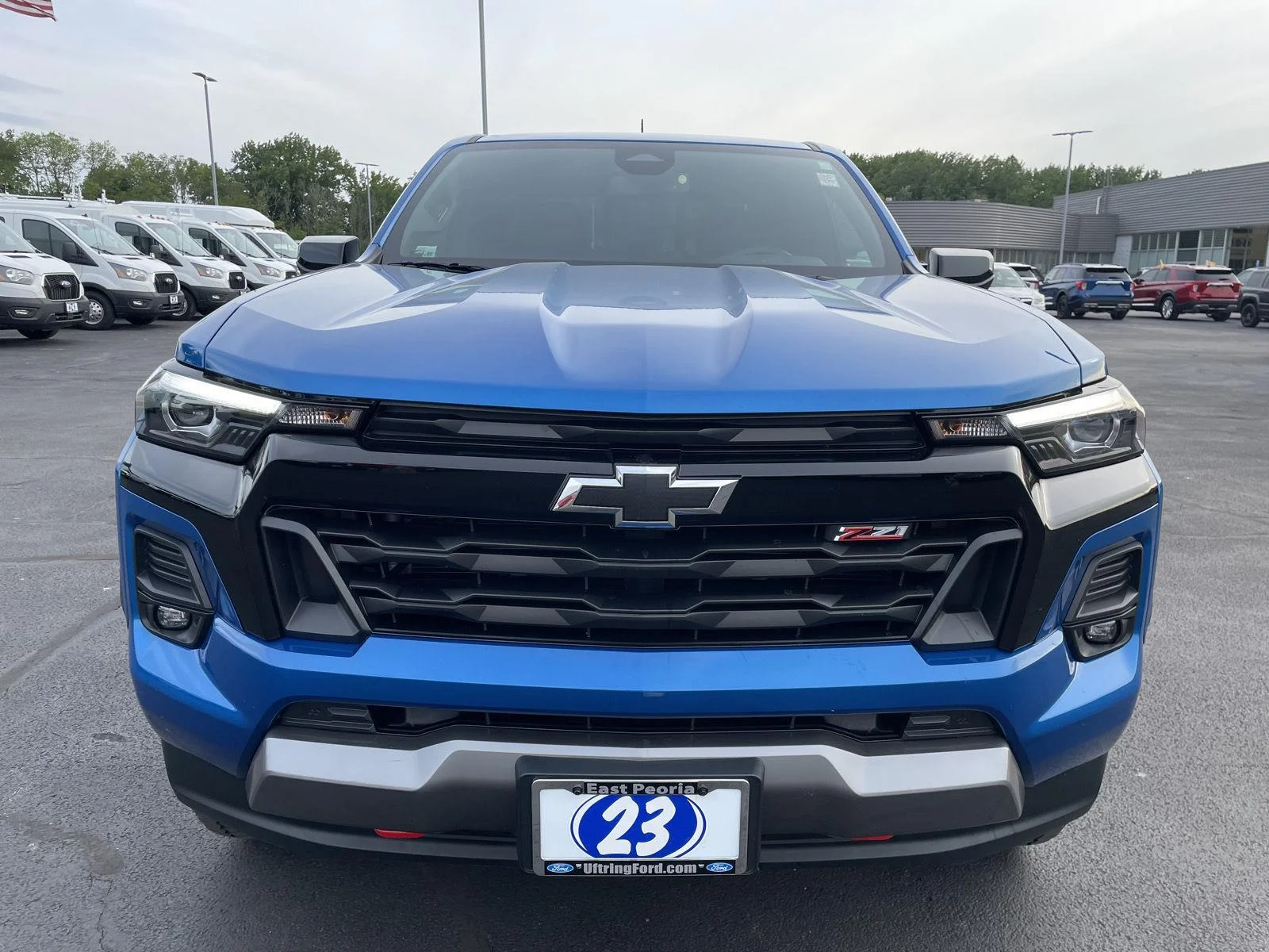 Used 2023 Glacier Blue Metallic Chevrolet 4WD Z71 image 11