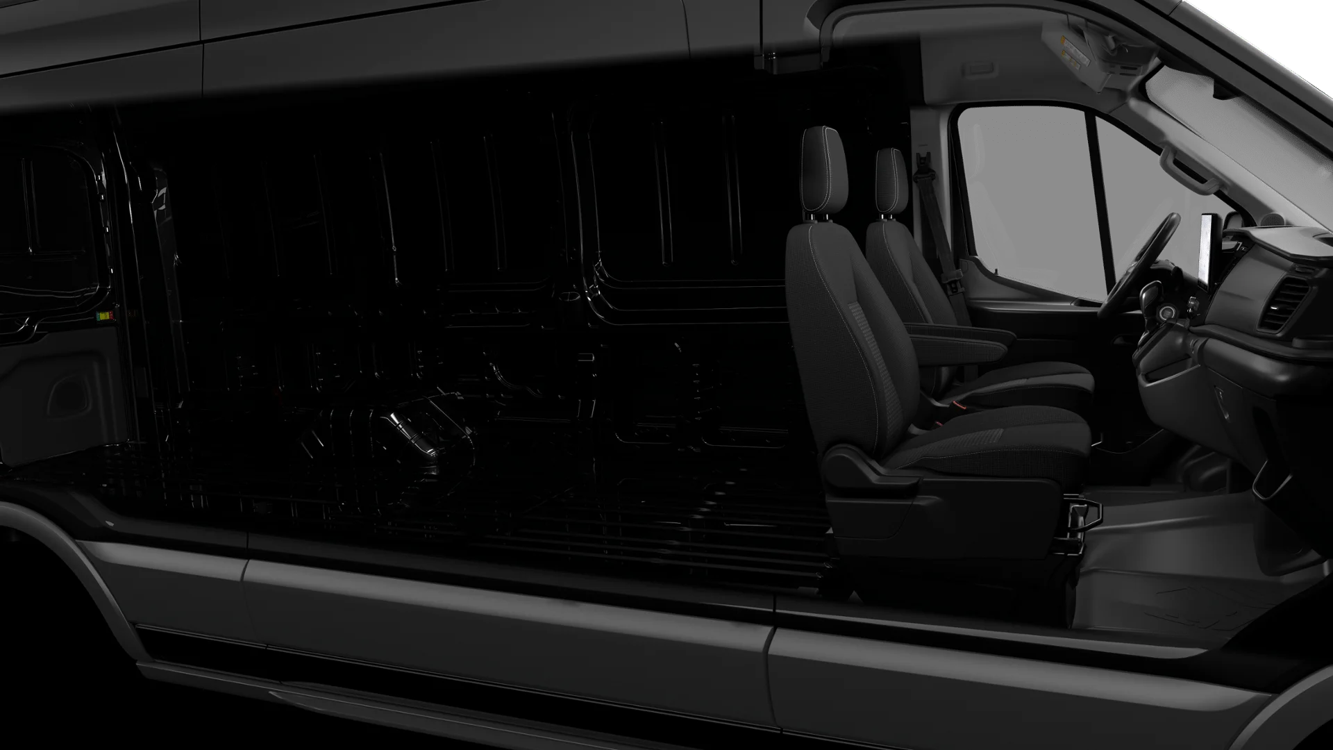 New 2027 Agate Black Metallic Ford Cargo Van image 6