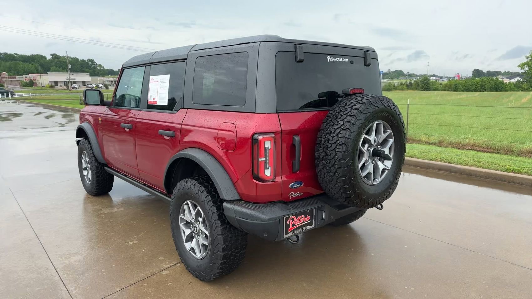 Used 2025 Ruby Red Metallic Ford Badlands image 6