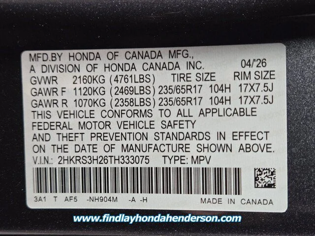 2026 Honda CR-V LX - Photo 46