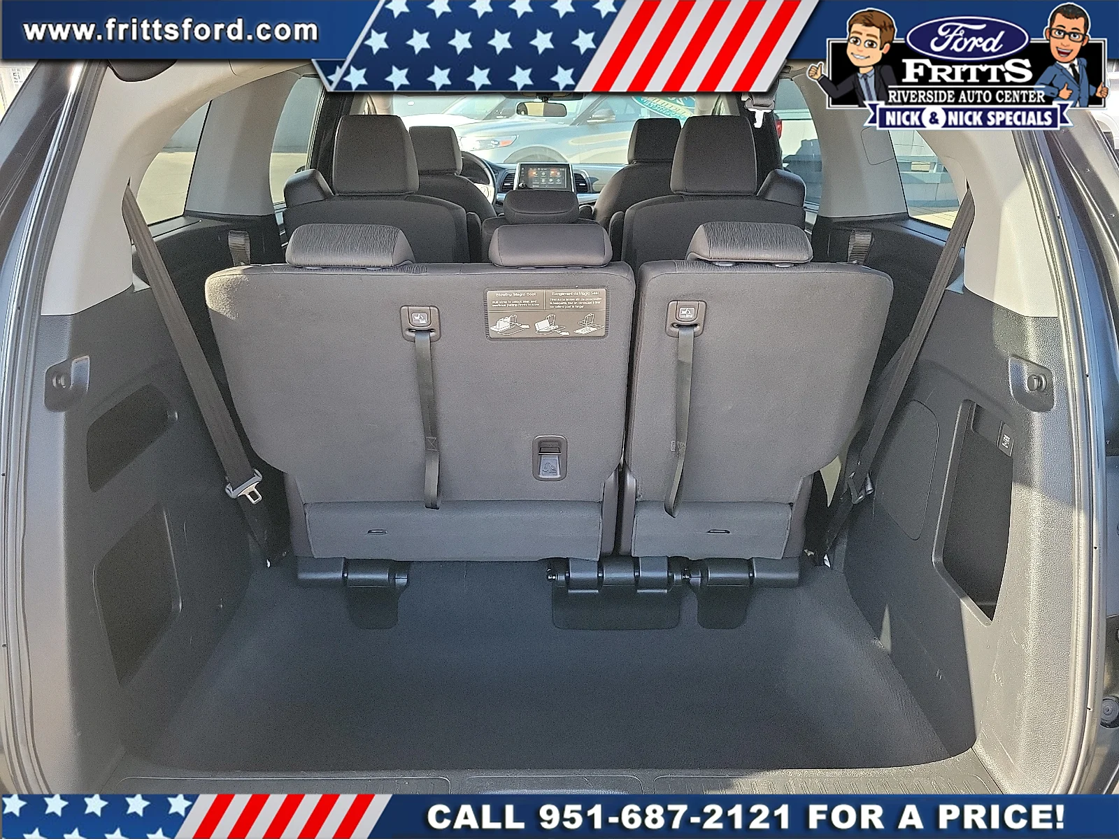Certified Used 2019 Crystal Black Pearl Honda EX image 18