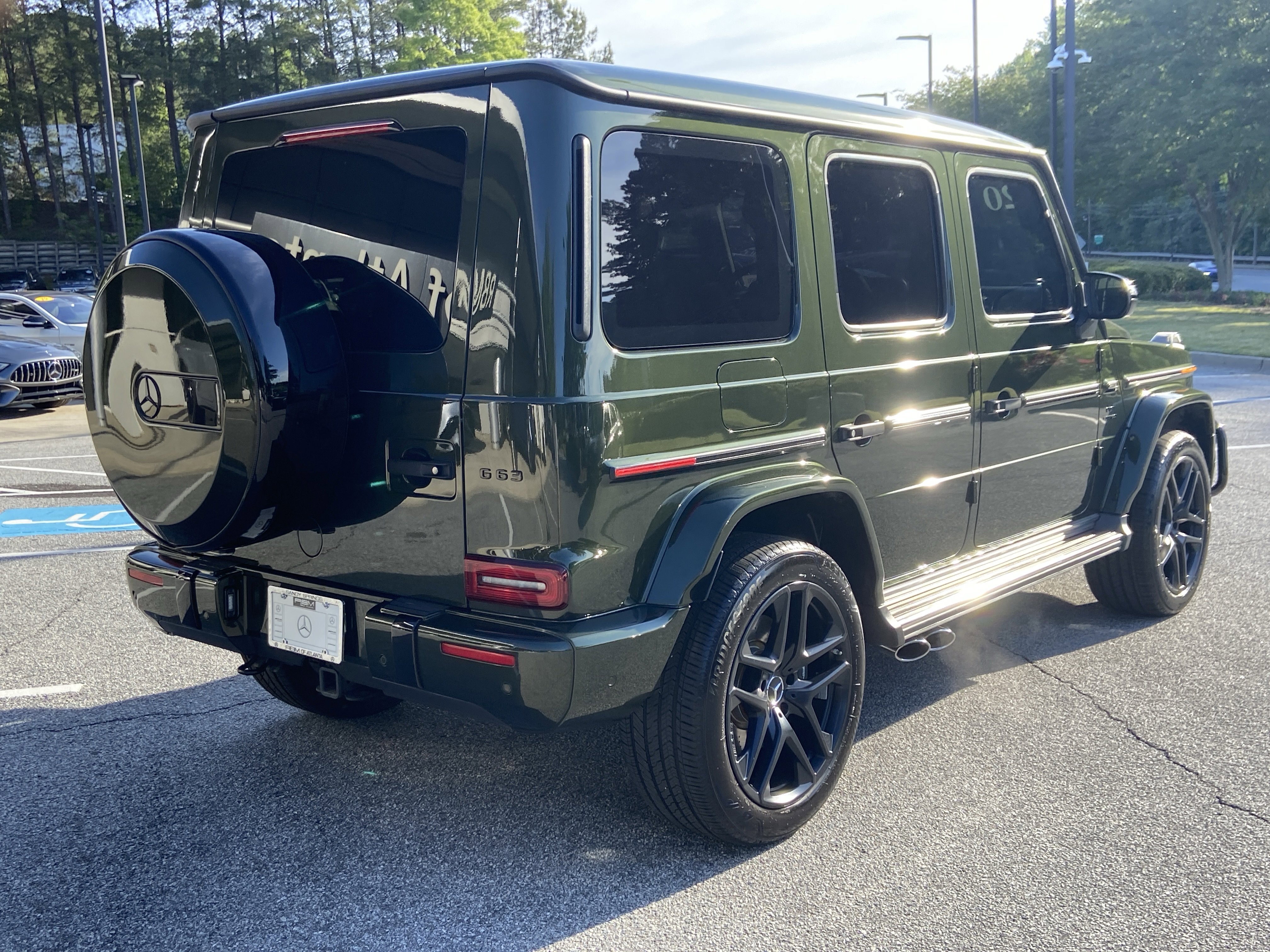 Certified Used 2020 G manufaktur Olive Metallic Mercedes-Benz AMG® G 63 4MATIC® SUV image 6