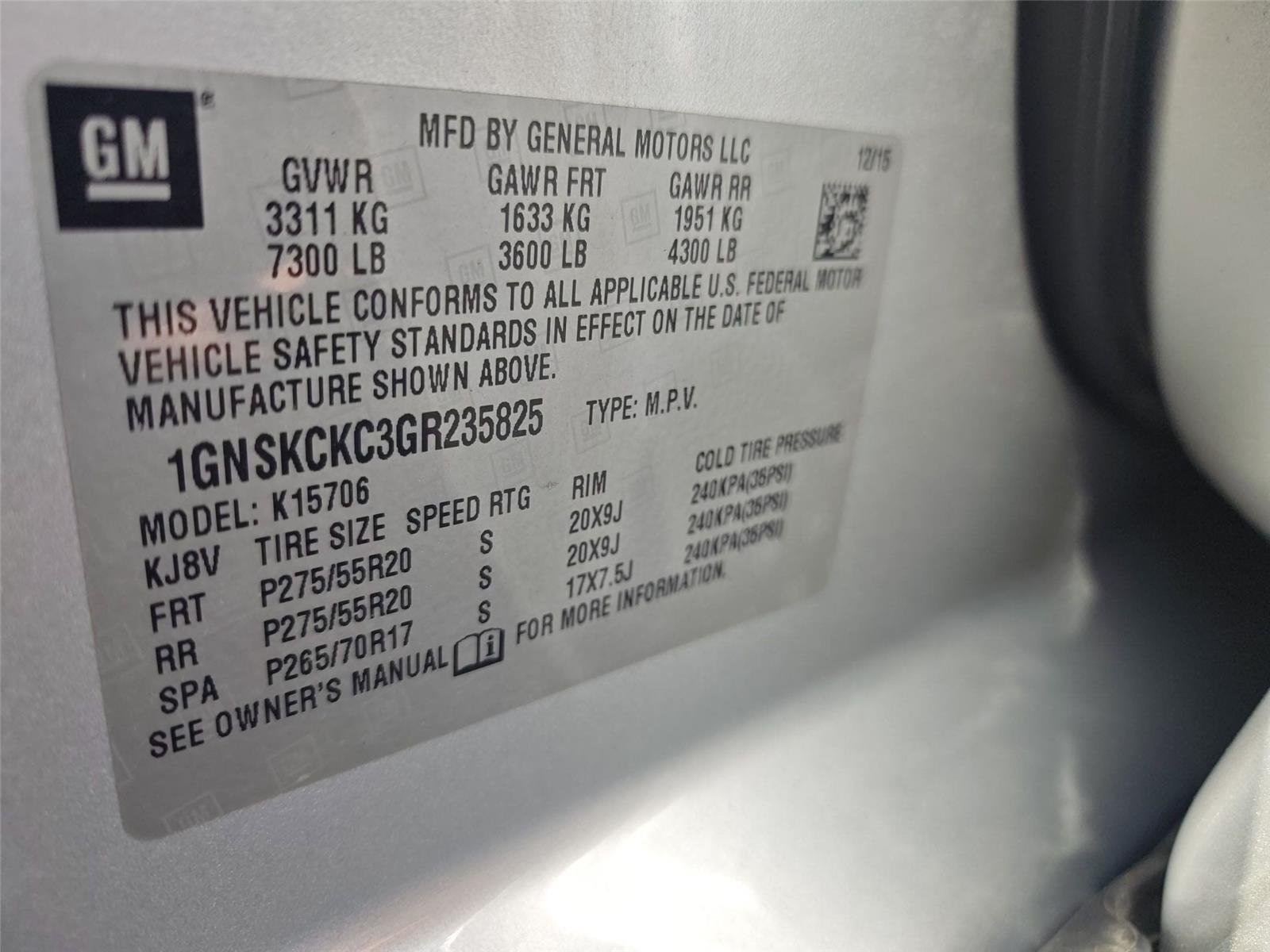 Used 2016 Silver Ice Metallic Chevrolet LTZ image 44