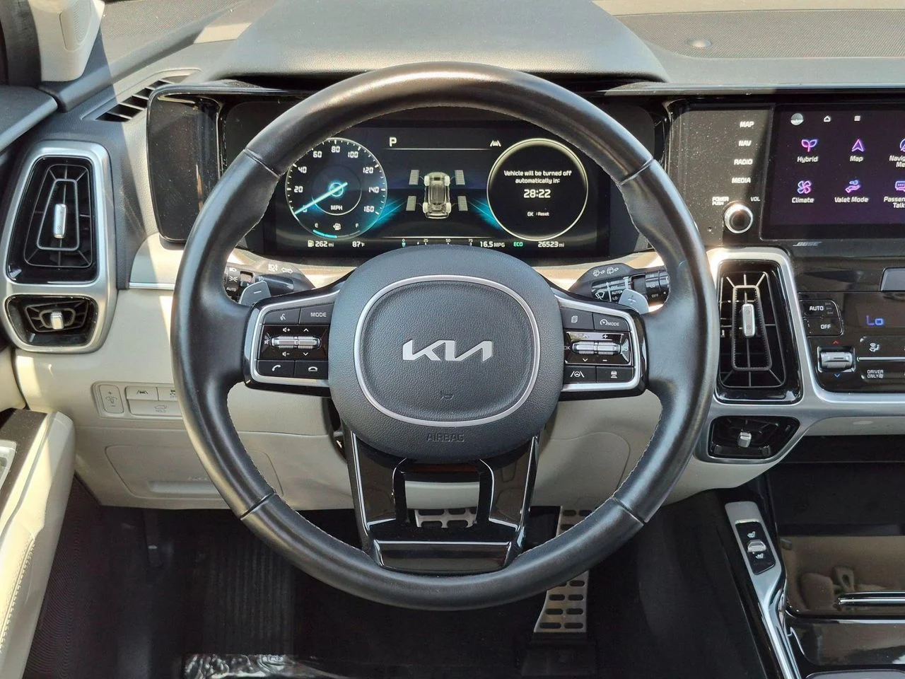 Used 2023 Aurora Black Kia SX Prestige image 13
