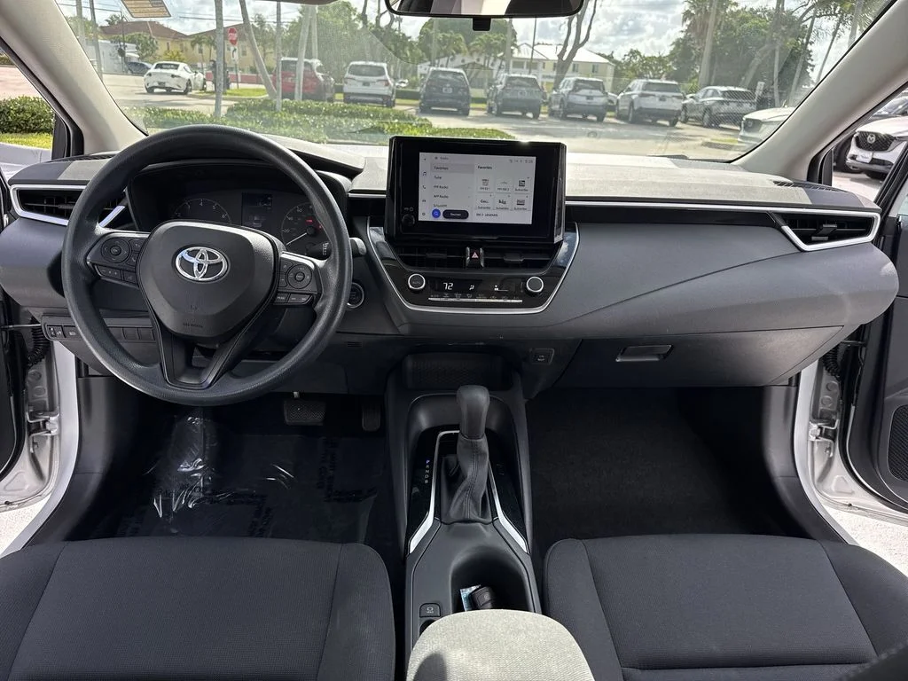 Used 2023 Classic Silver Metallic Toyota LE image 36