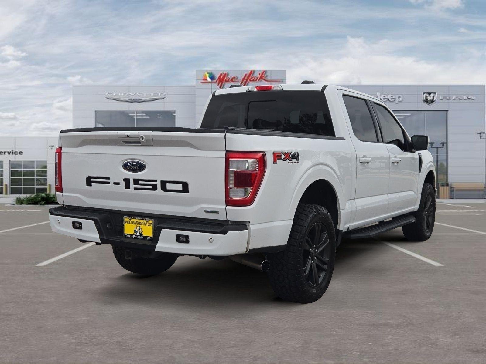Used 2022 Oxford White Ford LARIAT image 5