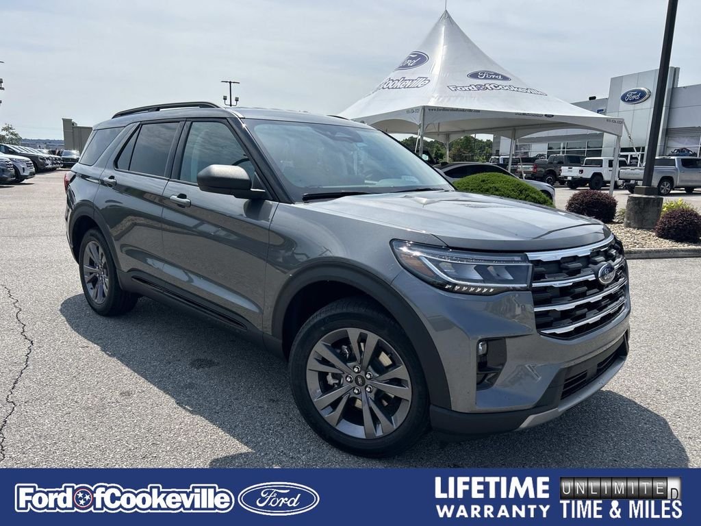 New 2026 Carbonized Gray Metallic Ford Active image 1