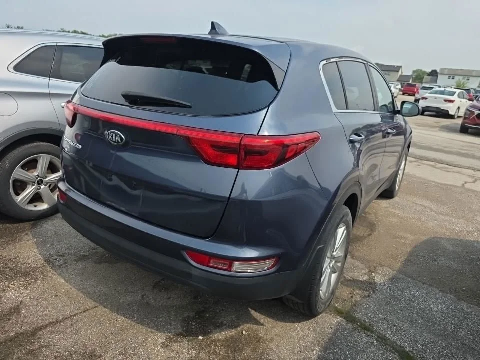Used 2018 Blue Kia LX image 2