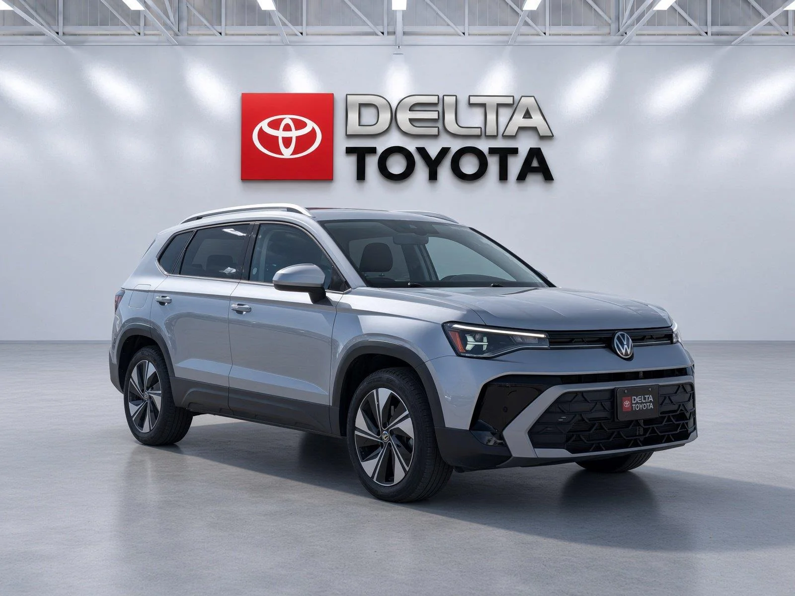 Used 2025 Pyrite Silver Metallic Volkswagen SE image 8