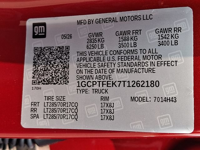 New 2026 Radiant Red Tintcoat Chevrolet ZR2 image 11