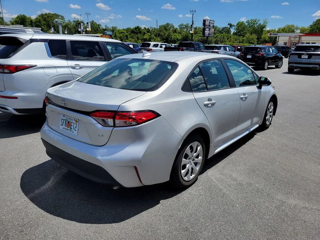 Used 2024 Silver Toyota LE image 4