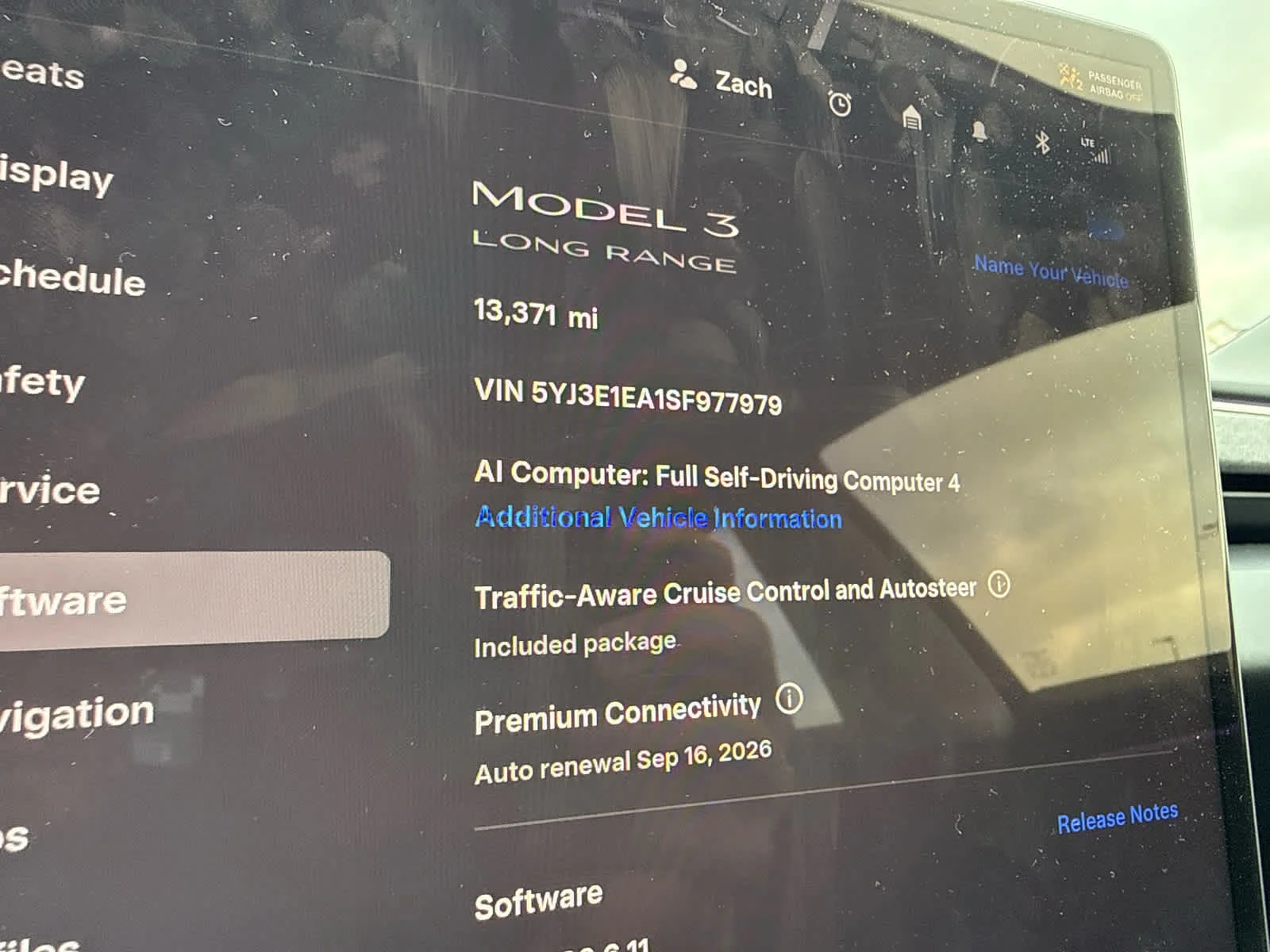 Used 2025 Deep Blue Metallic Tesla Long Range image 7