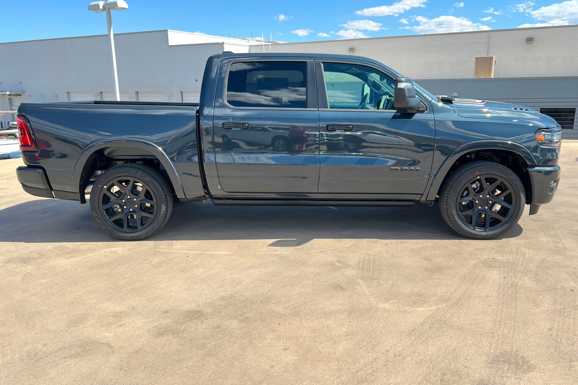 New 2026 Forged Blue Metallic Exterior Paint RAM Laramie image 7