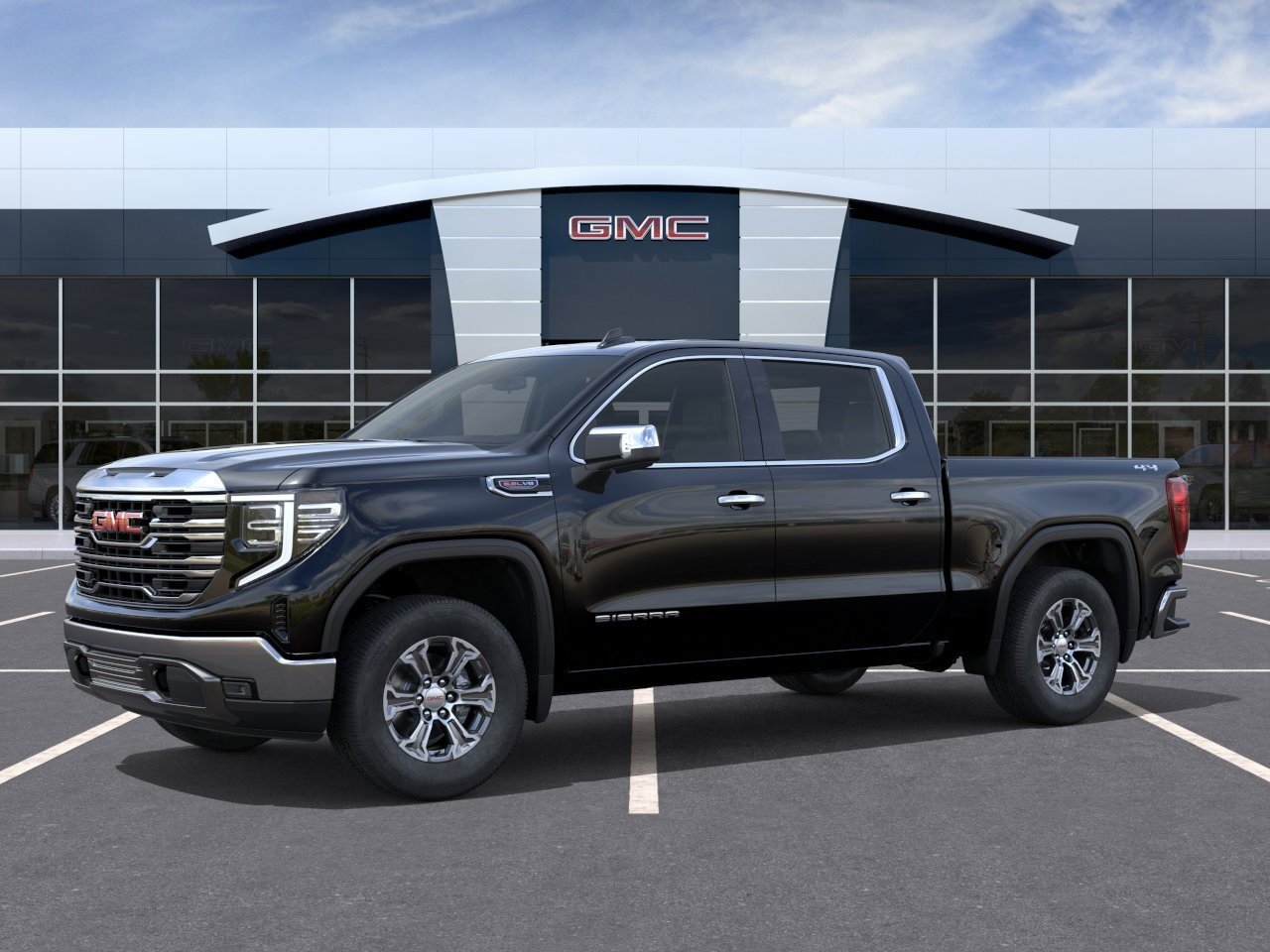 New 2026 Onyx Black GMC SLT image 2