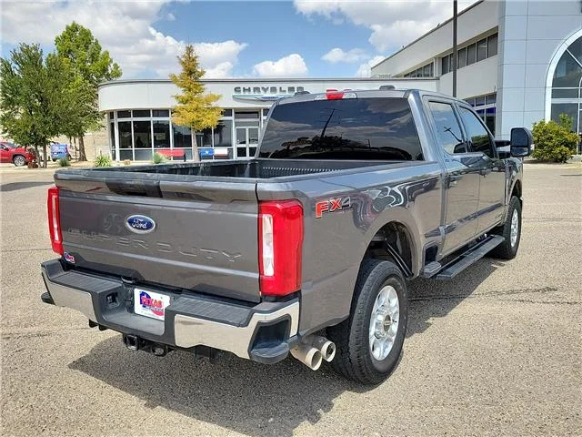 Used 2025 Gray Ford XLT 4x4  Crew Cab 6.75 ft. box 160 in. WB SRW image 4