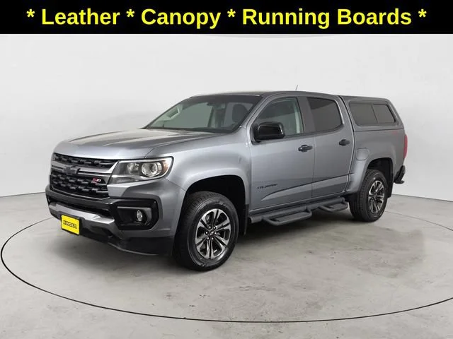 Used 2022 Satin Steel Metallic Chevrolet Z71 image 1