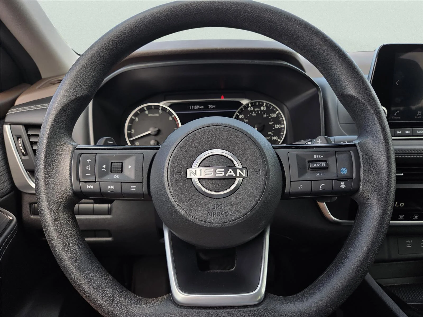 Used 2023 Brilliant Silver Metallic Nissan SV image 22