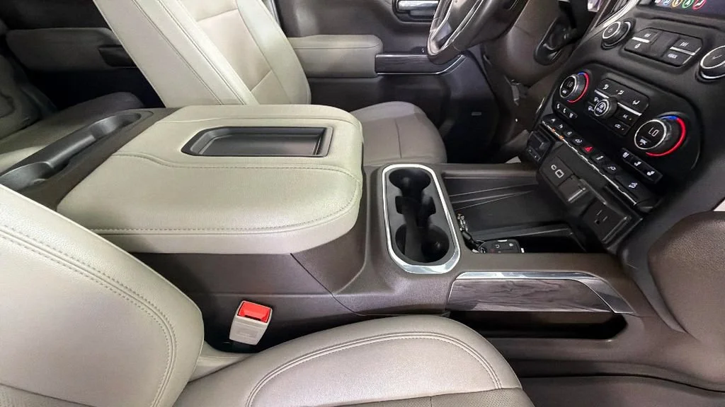 Used 2021 SILVER ICE METALLIC Chevrolet LTZ image 36