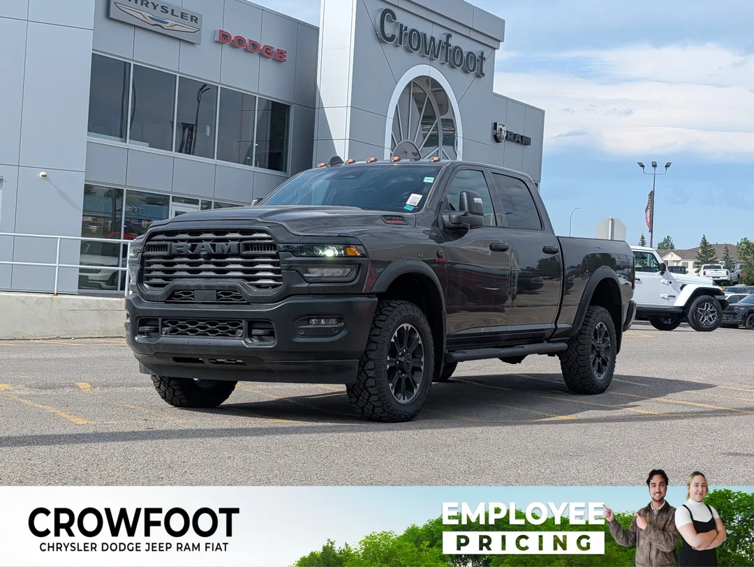 New 2026 Grey RAM Warlock - - Apple CarPlay - Adaptive Cruise - Backup Camera - LED Lighting & More! image 1