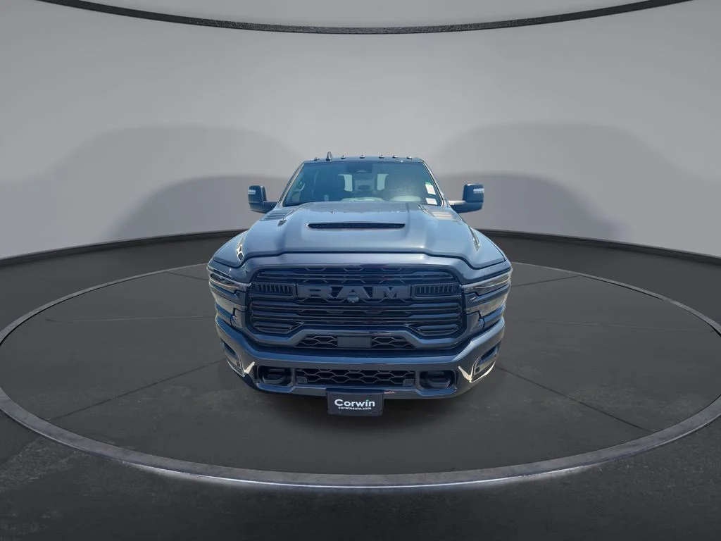New 2026 Forged Blue Metallic Exterior Paint RAM Laramie image 3