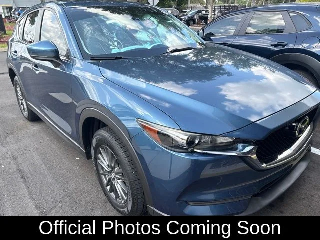 Used 2017 Blue Mazda Touring image 1
