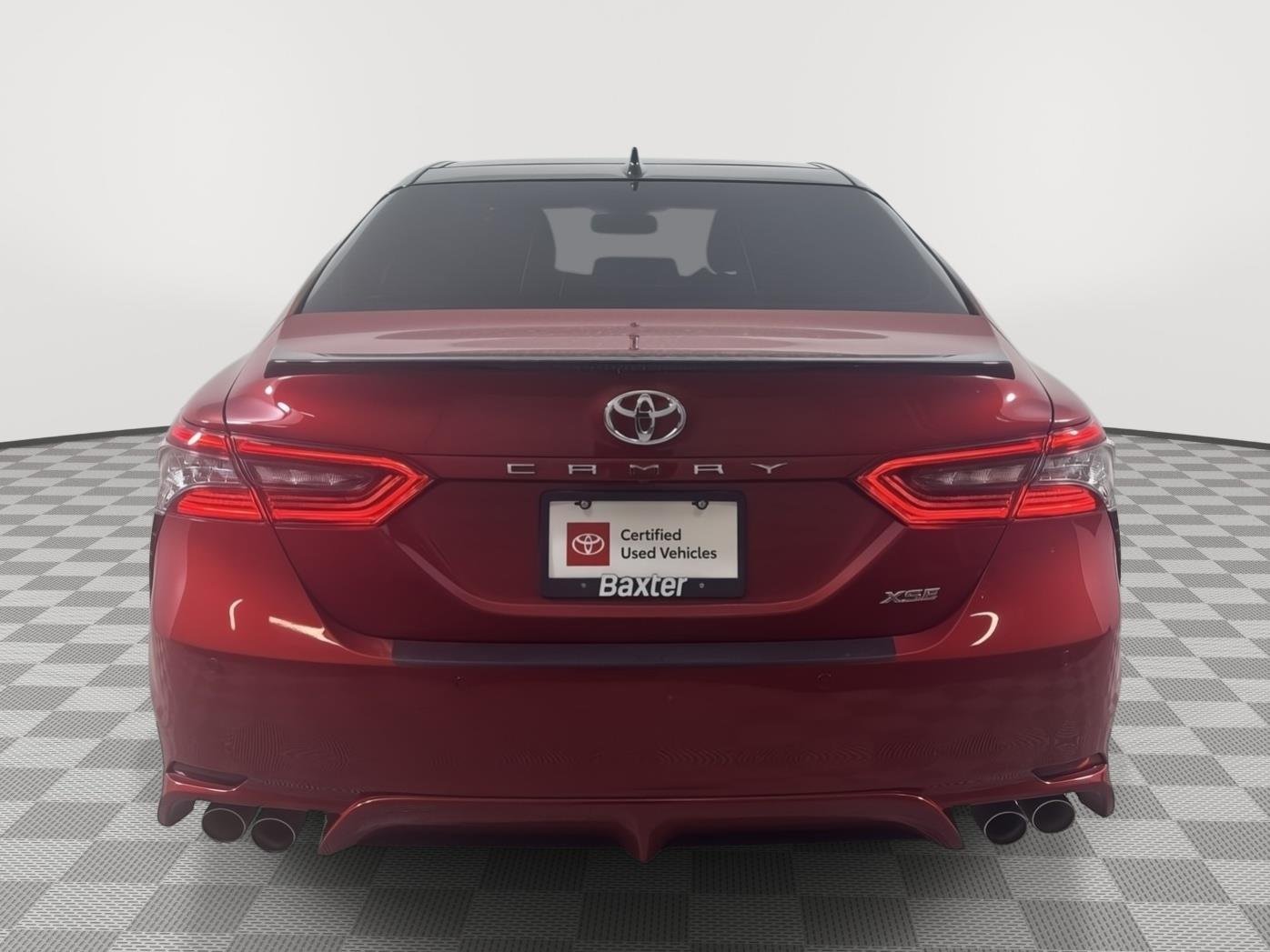 Certified Used 2024 Supersonic Red w/Midnight Black Metallic Roof Toyota XSE V6 image 17