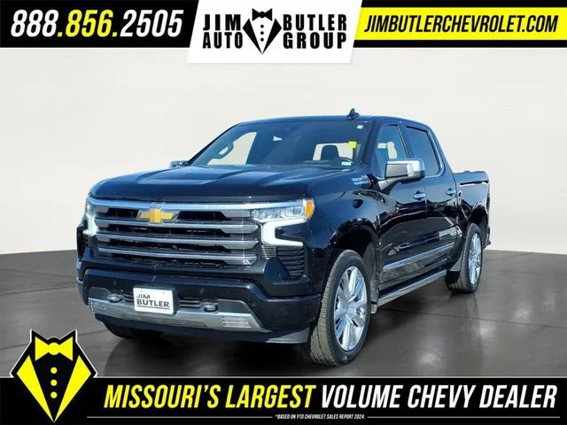 Used 2024 Black Chevrolet High Country image 1