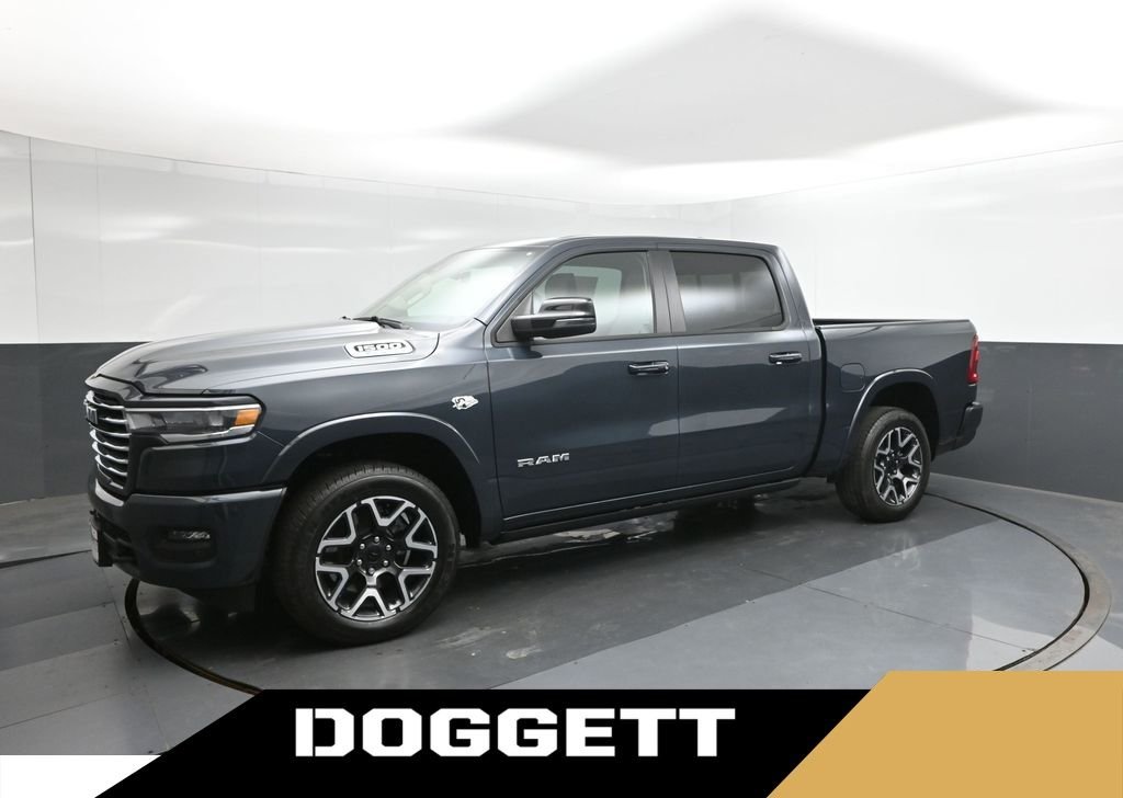 New 2026 Forged Blue Metallic Exterior Paint RAM Laramie image 1