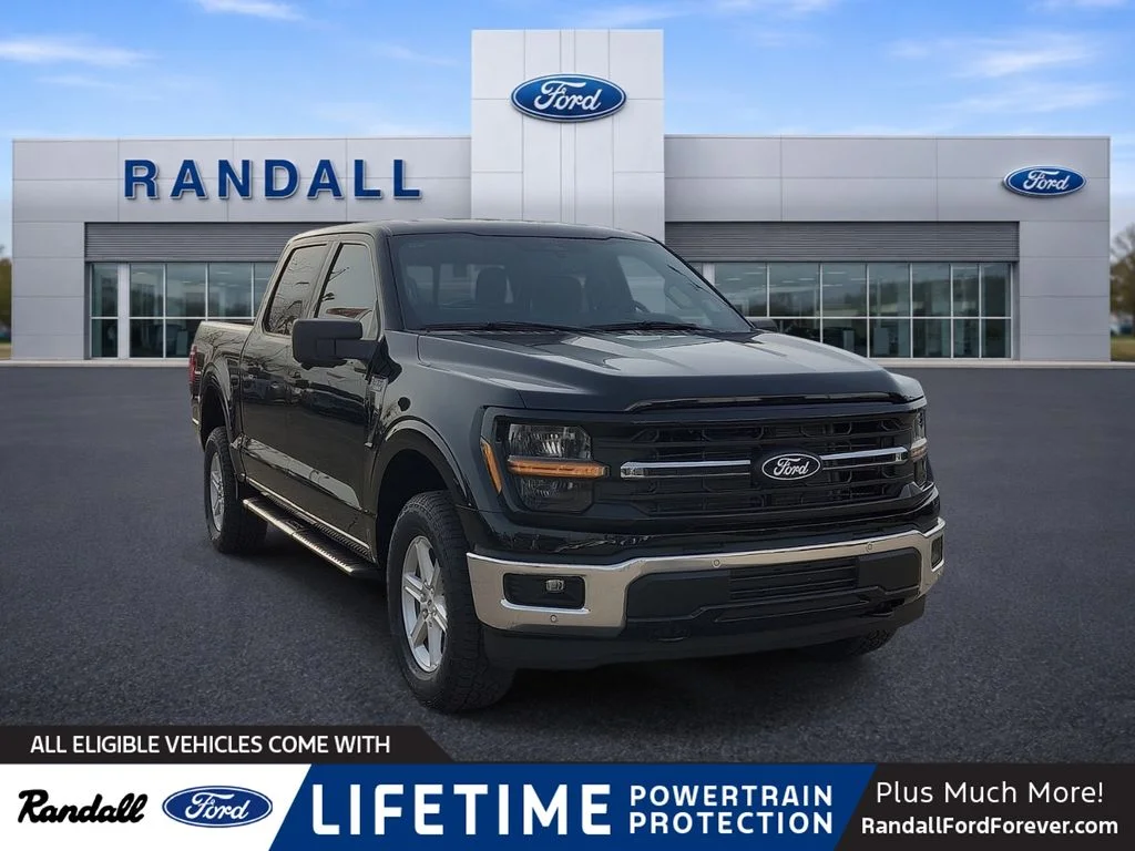 New 2026 Agate Black Metallic Ford XLT image 1