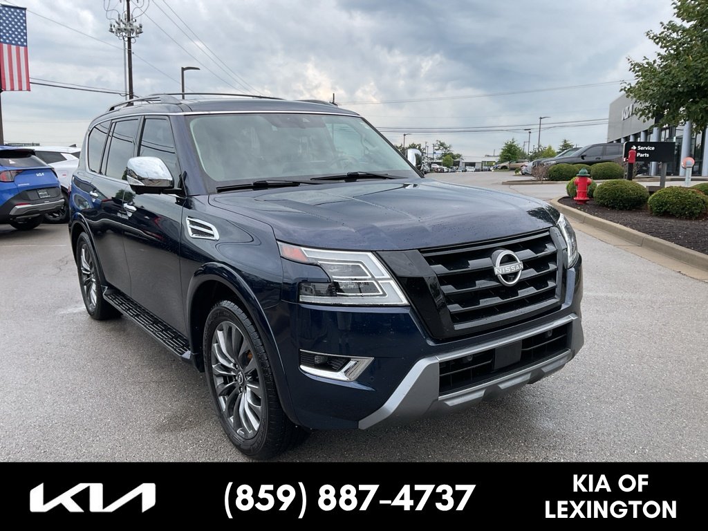 Used 2023 Hermosa Blue Pearl Nissan Platinum image 1